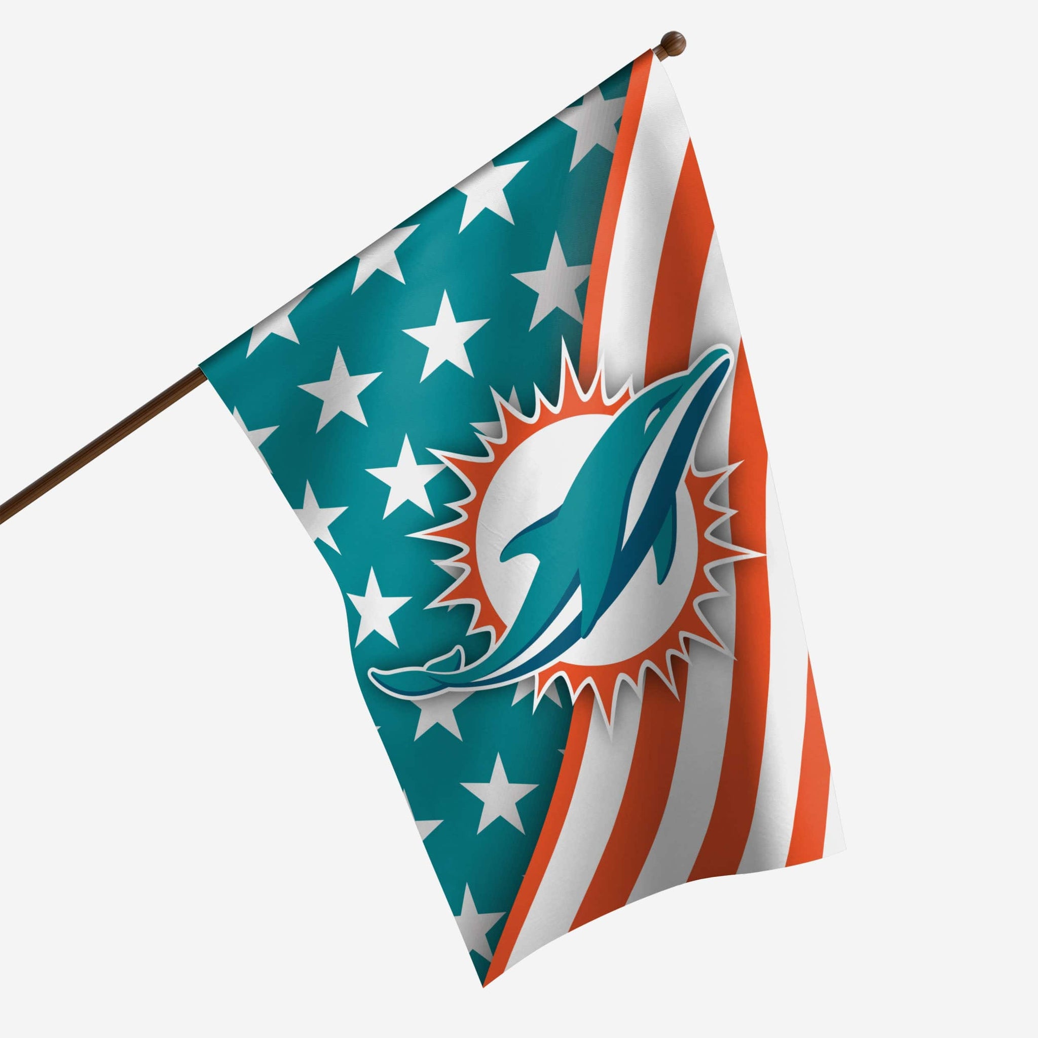 Miami Dolphins Americana Vertical Flag