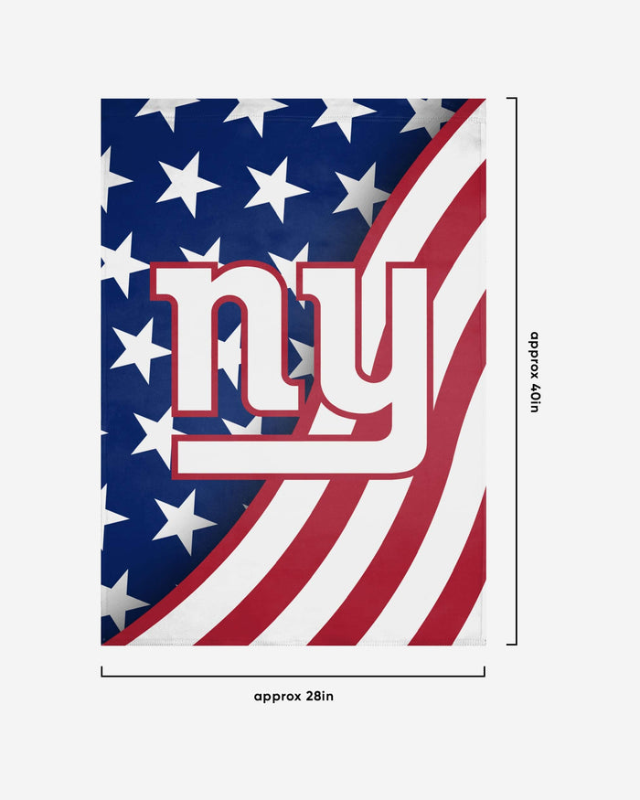 New York Giants Americana Vertical Flag FOCO - FOCO.com