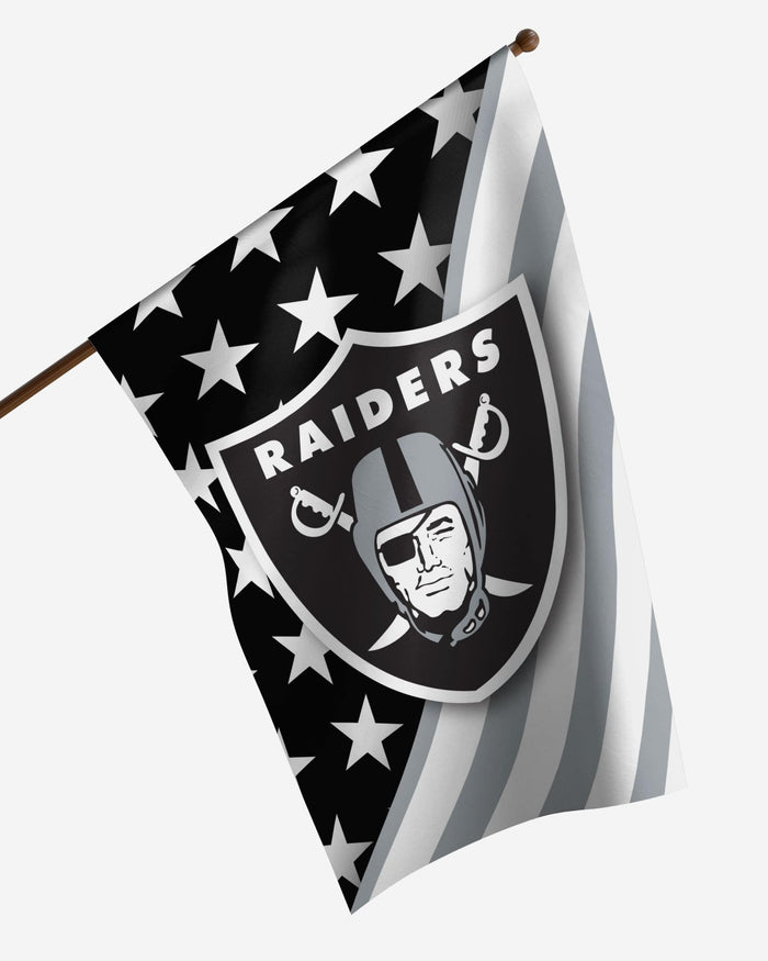 Las Vegas Raiders Americana Vertical Flag FOCO - FOCO.com