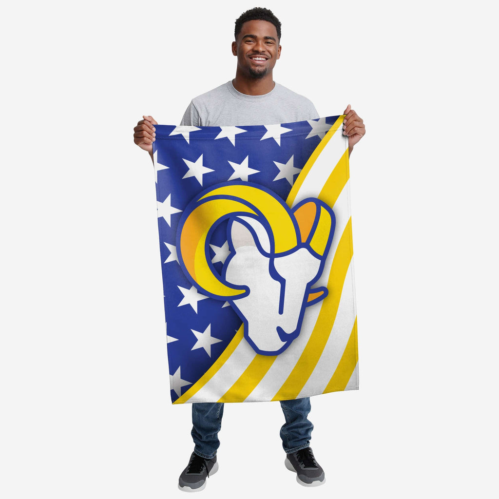 Los Angeles Rams Americana Vertical Flag FOCO