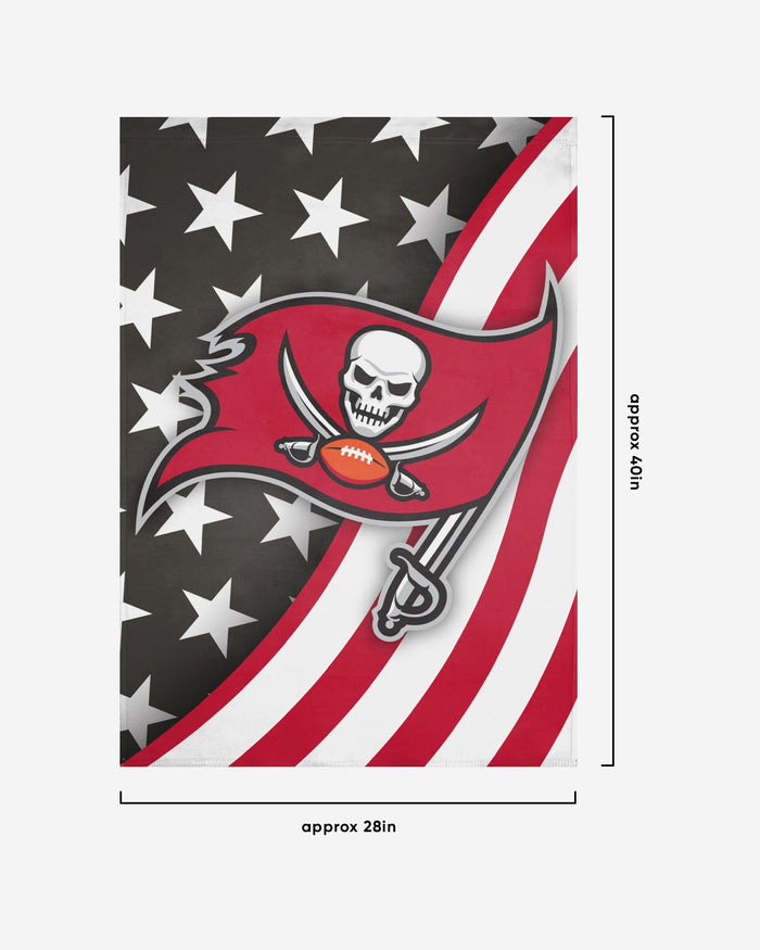 Tampa Bay Buccaneers Americana Vertical Flag FOCO - FOCO.com