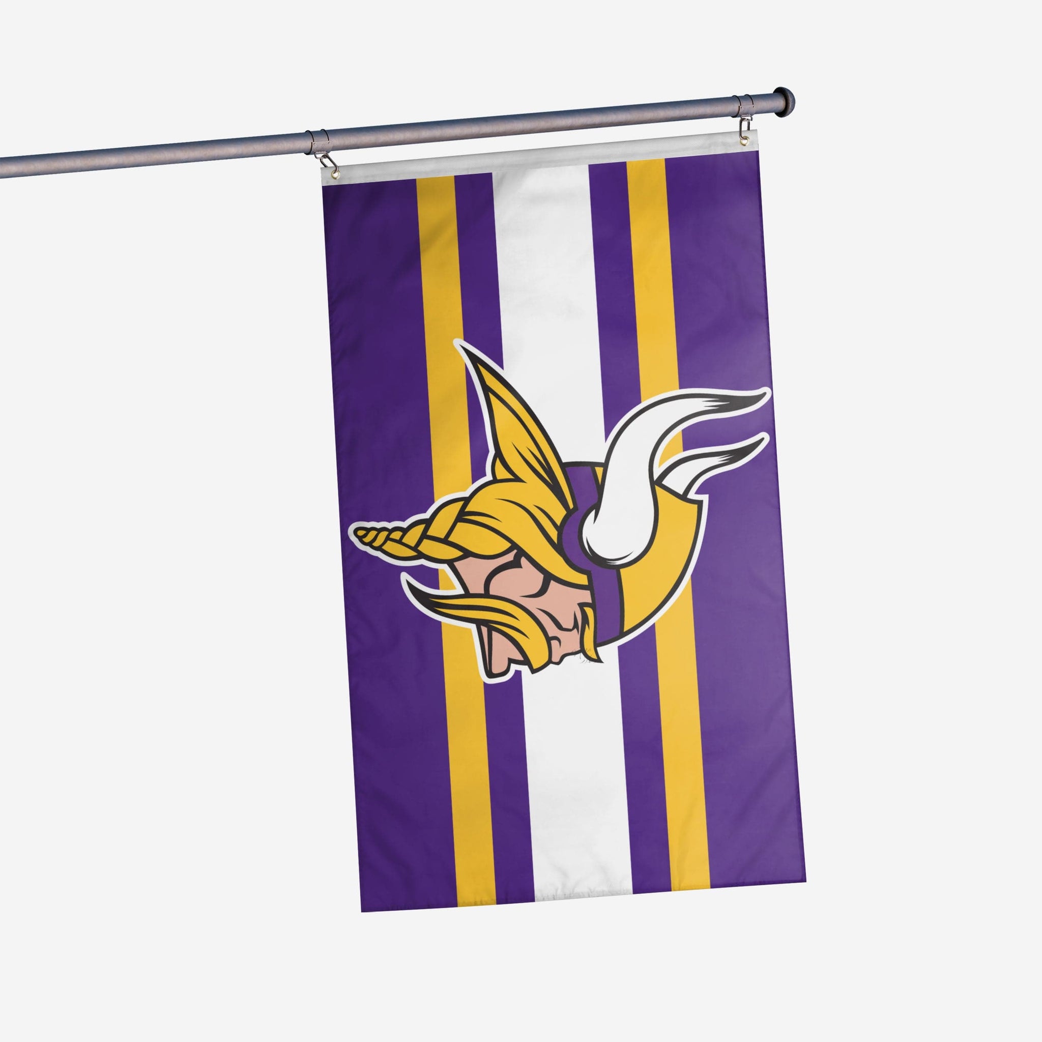 thumbnail image 2 of 3x5 Minnesota Vikings NFL Flag – Man Cave Decor – Purple SKOL Viking Banner With Randy Moss 2 of 3