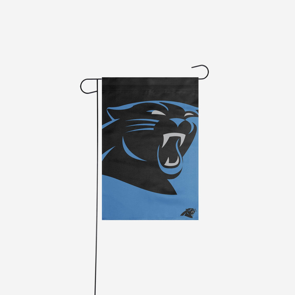 Carolina Panthers Colorblock Helmet Garden Flag FOCO - FOCO.com