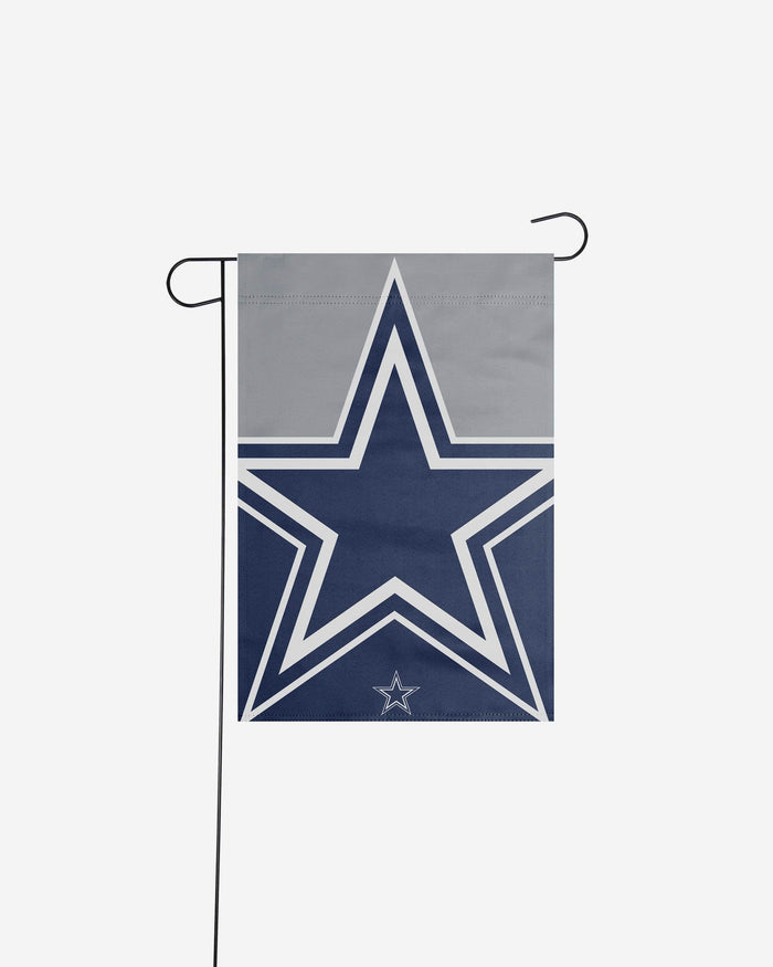 Dallas Cowboys Colorblock Helmet Garden Flag FOCO - FOCO.com
