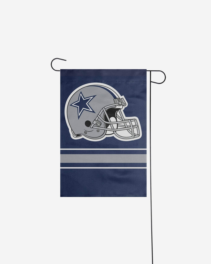 Dallas Cowboys Colorblock Helmet Garden Flag FOCO - FOCO.com