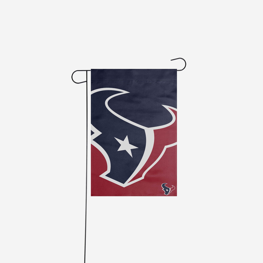 Houston Texans Colorblock Helmet Garden Flag FOCO - FOCO.com