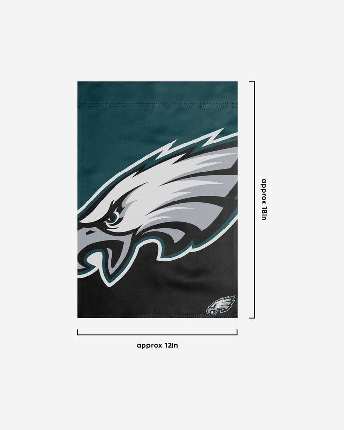 Philadelphia Eagles Colorblock Helmet Garden Flag FOCO - FOCO.com