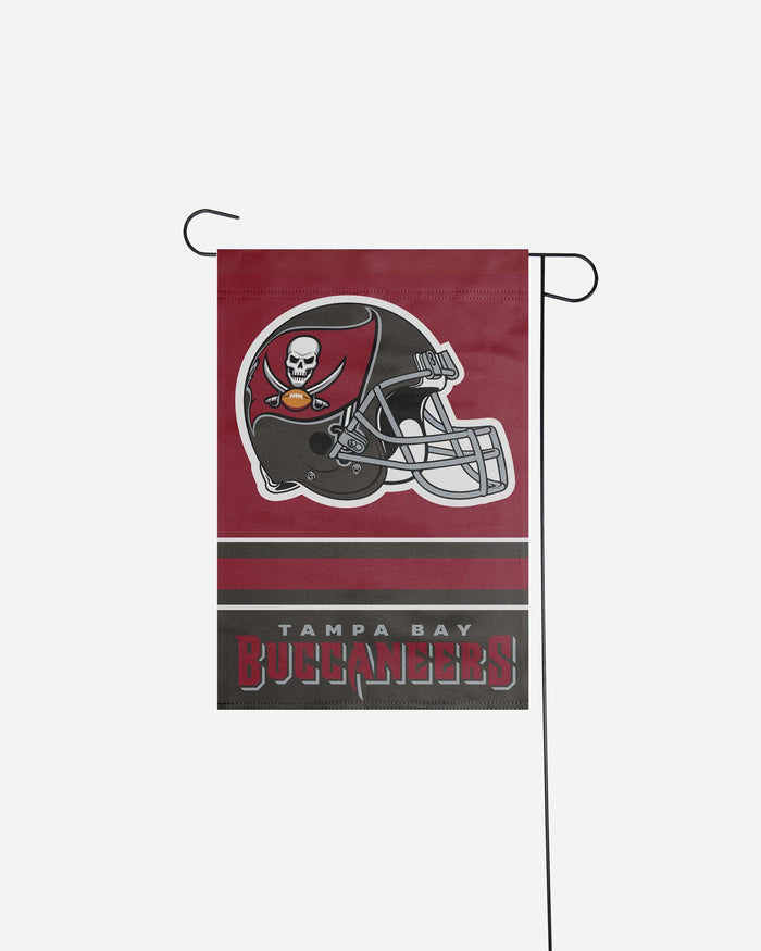 Tampa Bay Buccaneers Colorblock Helmet Garden Flag FOCO - FOCO.com