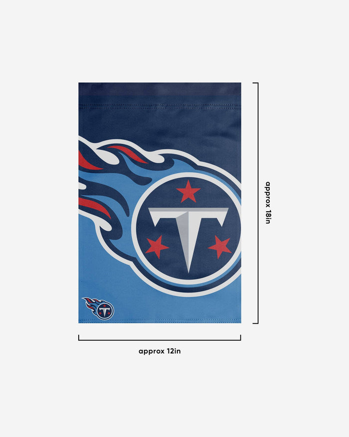 Tennessee Titans Colorblock Helmet Garden Flag FOCO - FOCO.com