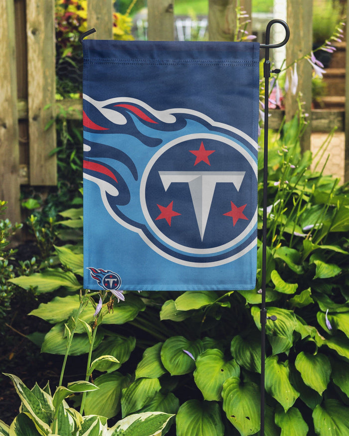 Tennessee Titans Colorblock Helmet Garden Flag FOCO - FOCO.com