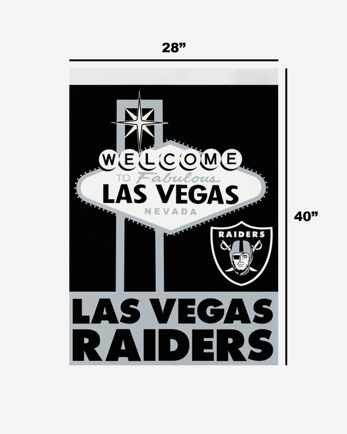 Las Vegas Raiders City Series Vertical Flag FOCO - FOCO.com