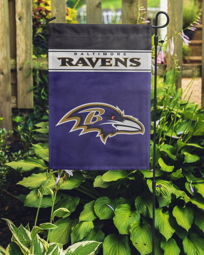 Baltimore Ravens Garden Flag FOCO - FOCO.com