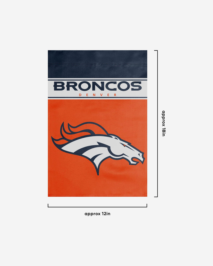 Denver Broncos Garden Flag FOCO - FOCO.com