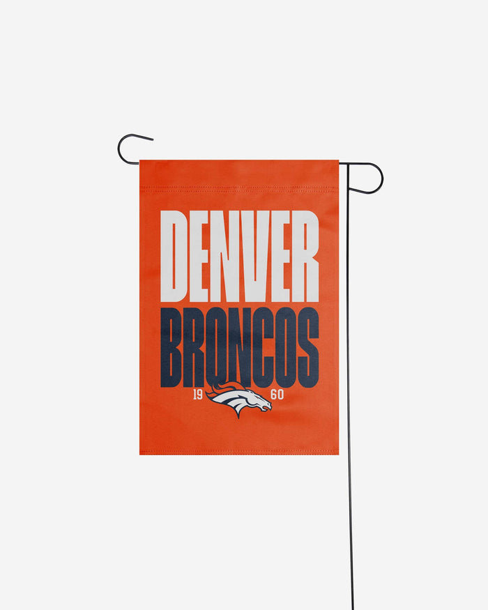 Denver Broncos Garden Flag FOCO - FOCO.com