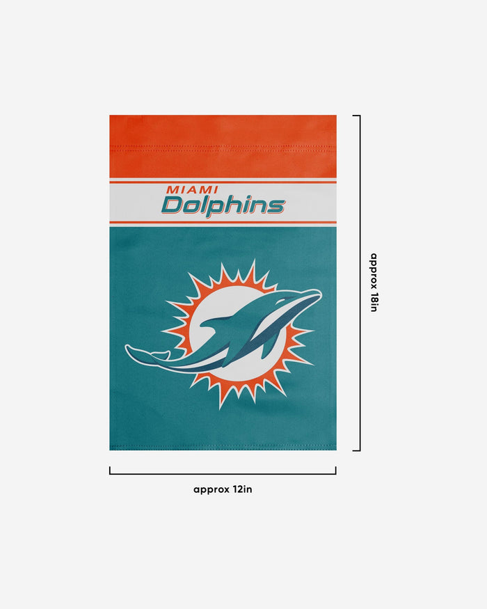 Miami Dolphins Garden Flag FOCO - FOCO.com