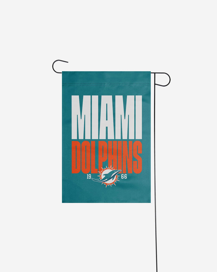 Miami Dolphins Garden Flag FOCO - FOCO.com
