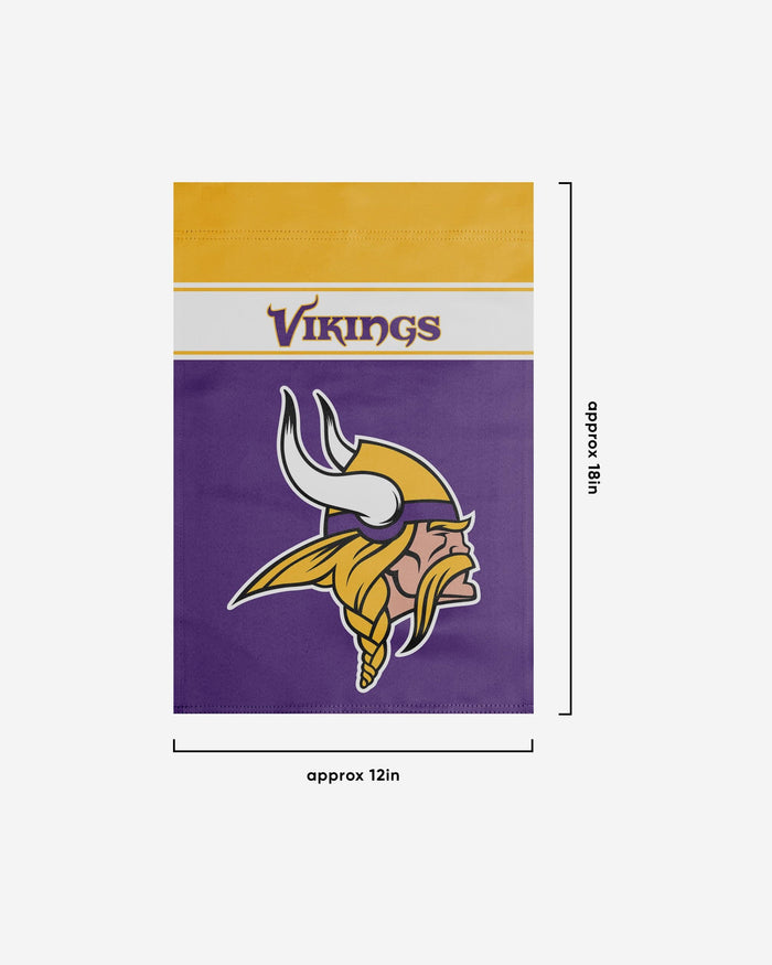 Minnesota Vikings Garden Flag FOCO - FOCO.com