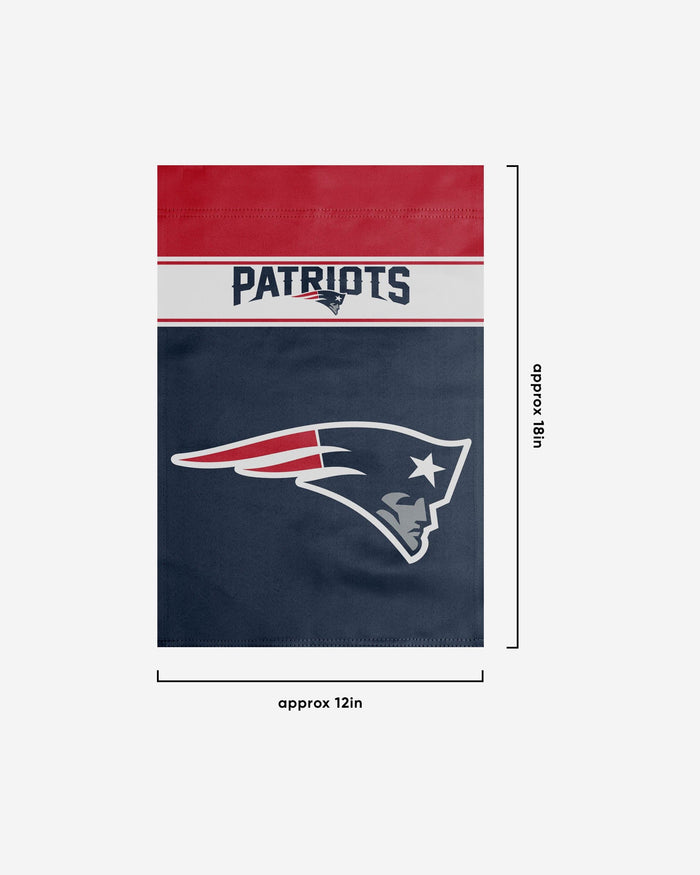 New England Patriots Garden Flag FOCO - FOCO.com