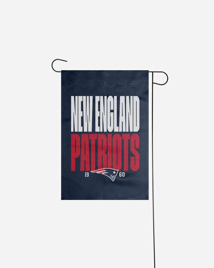 New England Patriots Garden Flag FOCO - FOCO.com