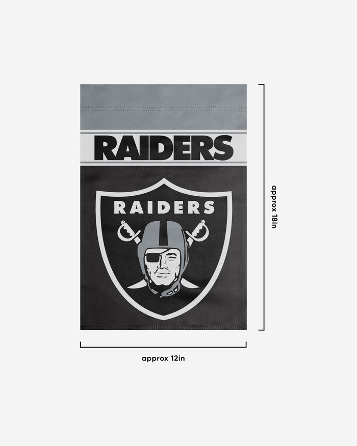 Las Vegas Raiders Garden Flag FOCO - FOCO.com