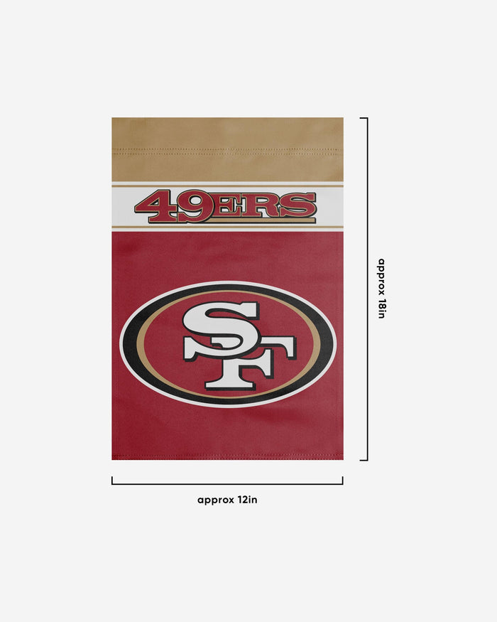 San Francisco 49ers Original Garden Flag FOCO - FOCO.com