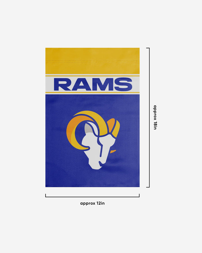 Los Angeles Rams Original Garden Flag FOCO - FOCO.com