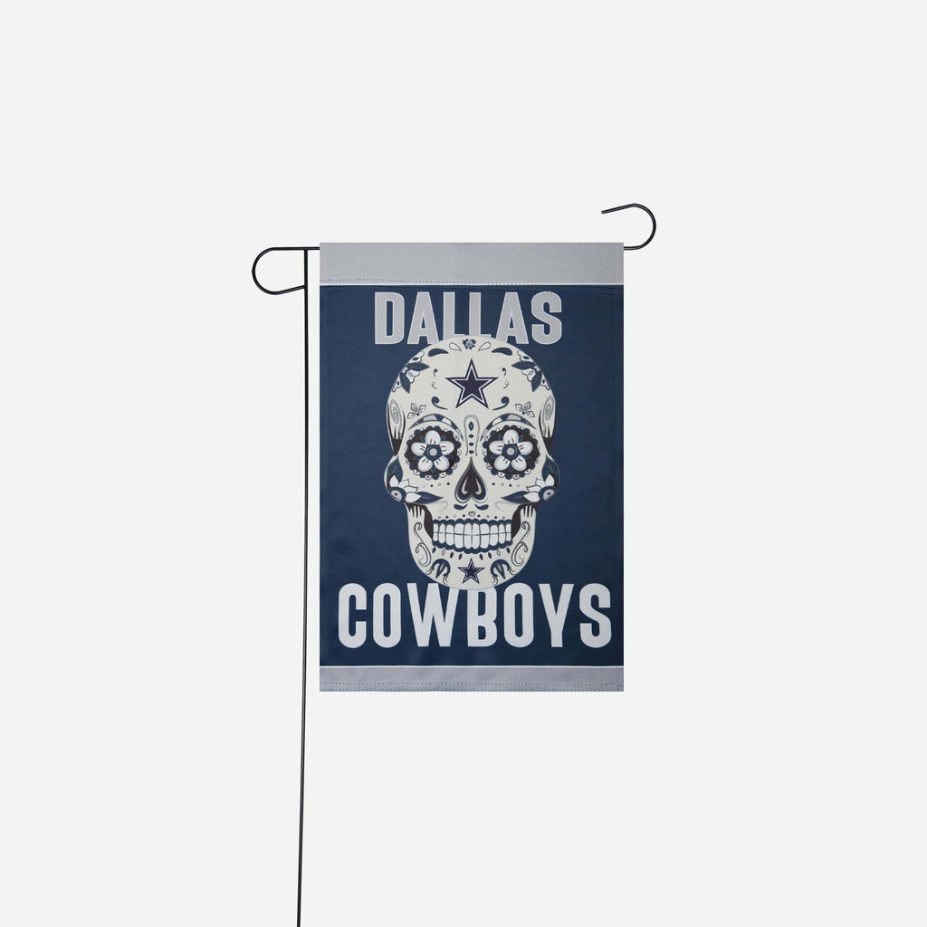 Dallas Cowboys Day of the Dead Garden Flag FOCO - FOCO.com
