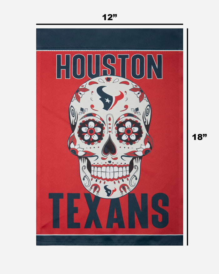 Houston Texans Day Of The Dead Garden Flag FOCO - FOCO.com