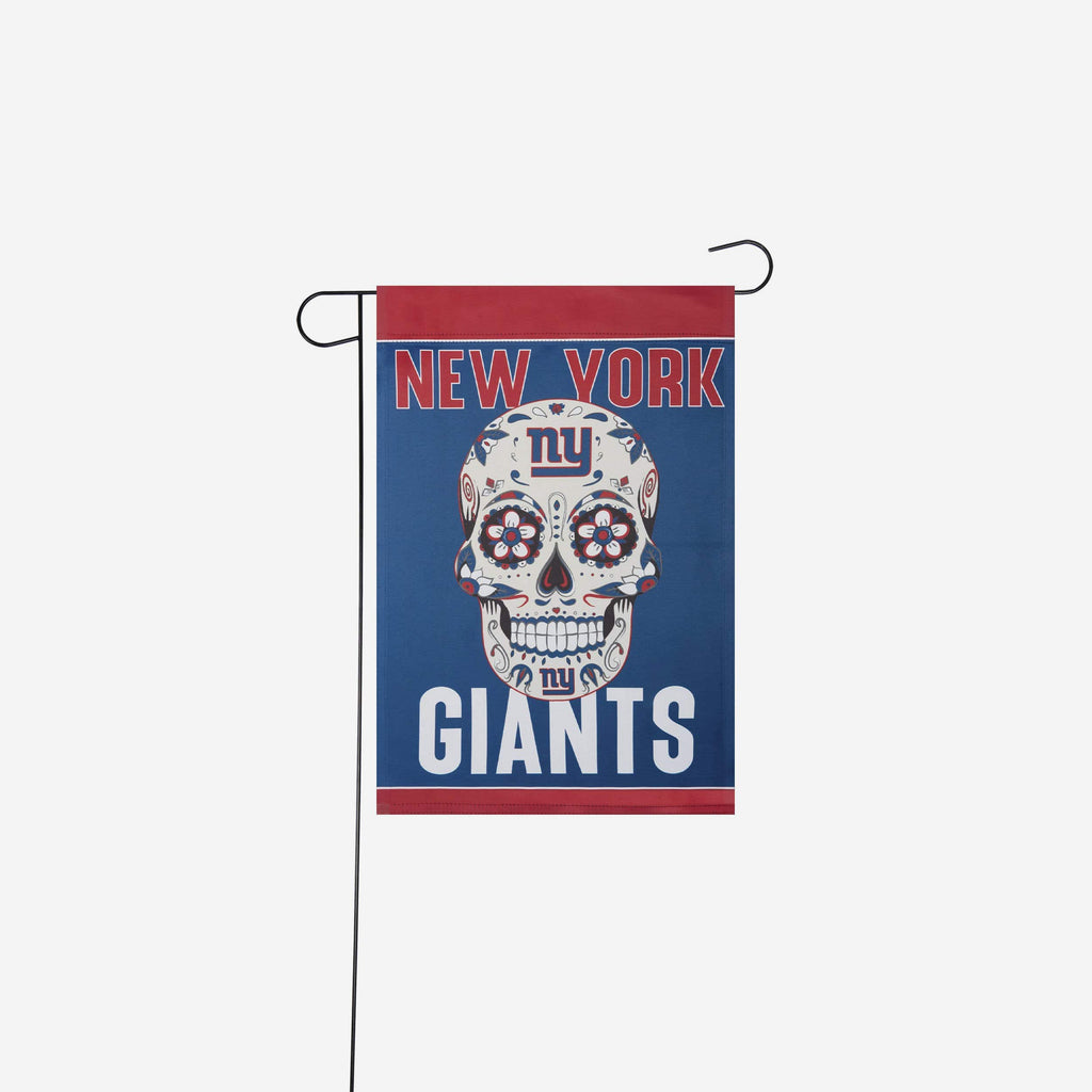 New York Giants Day Of The Dead Garden Flag FOCO - FOCO.com