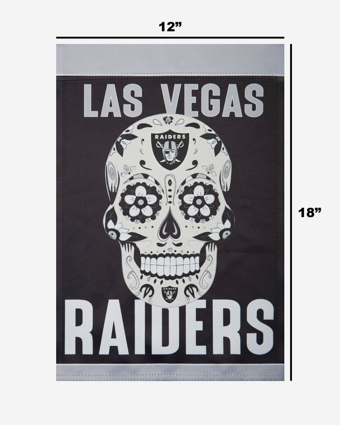 Las Vegas Raiders Day of the Dead Garden Flag FOCO - FOCO.com