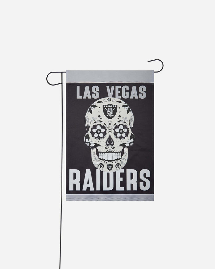 Las Vegas Raiders Day of the Dead Garden Flag FOCO - FOCO.com