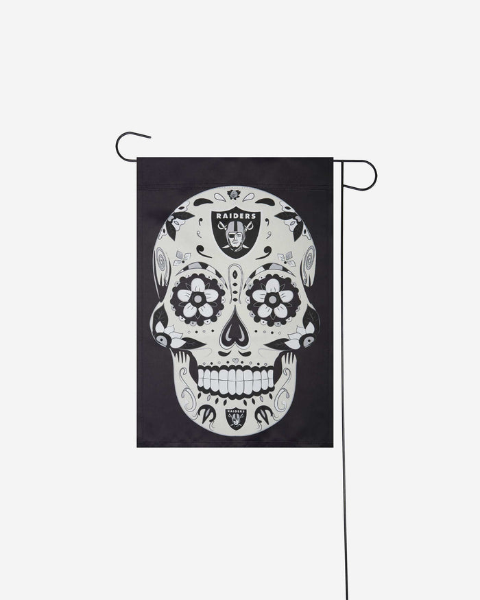 Las Vegas Raiders Day of the Dead Garden Flag FOCO - FOCO.com