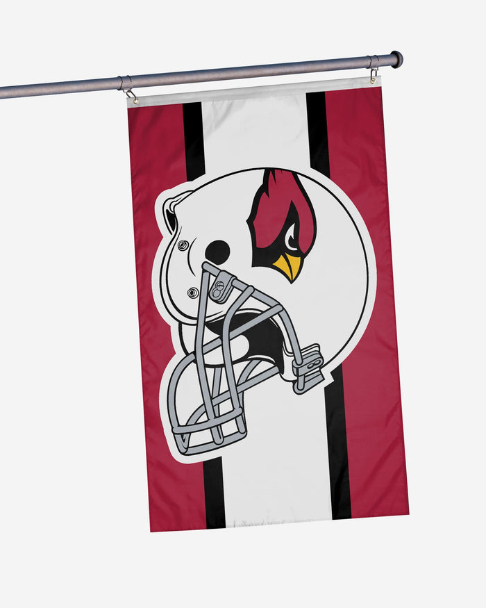 Arizona Cardinals Helmet Horizontal Flag FOCO - FOCO.com