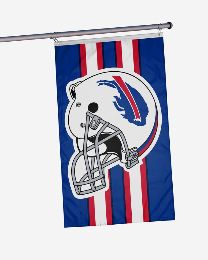 Buffalo Bills Helmet Horizontal Flag FOCO - FOCO.com