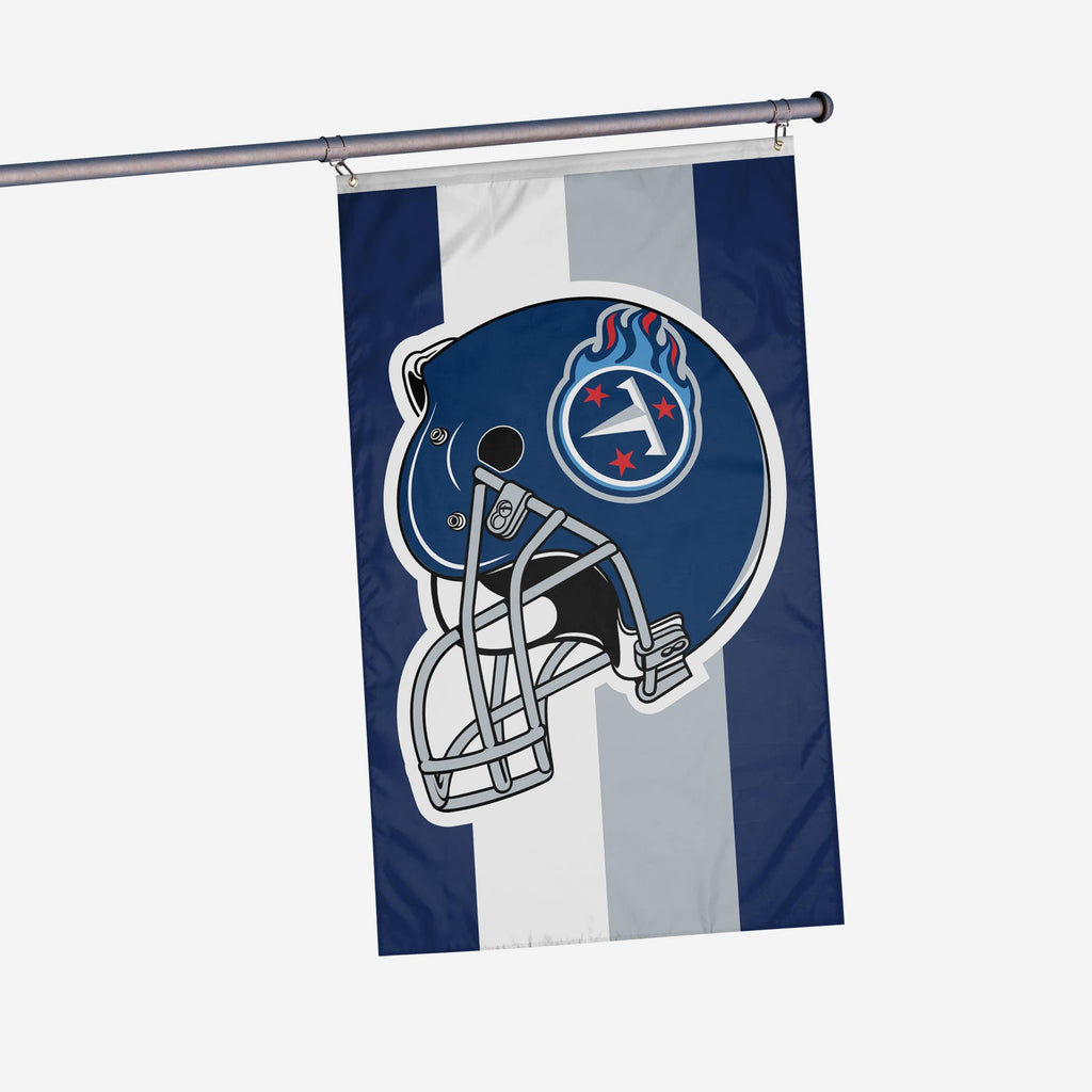 Tennessee Titans Helmet Horizontal Flag FOCO - FOCO.com