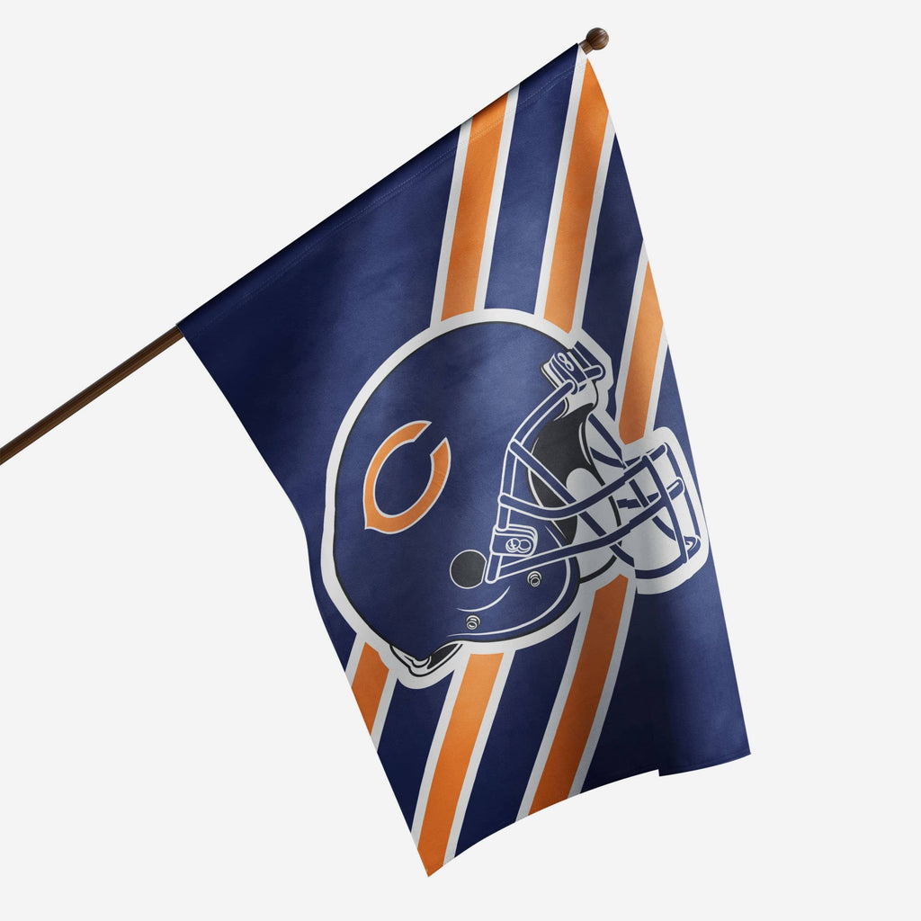 Chicago Bears Helmet Vertical Flag FOCO - FOCO.com