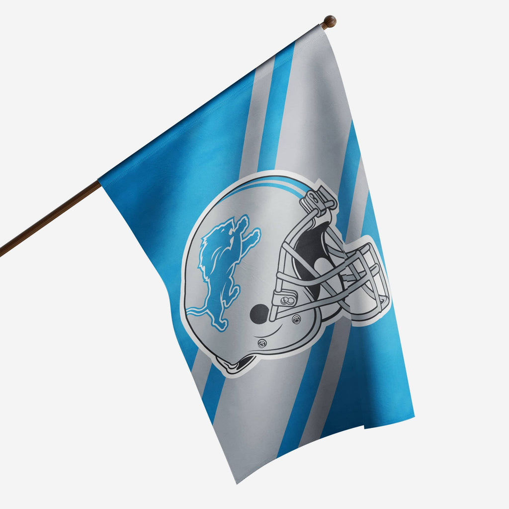 Detroit Lions Helmet Vertical Flag FOCO - FOCO.com