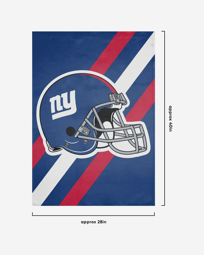 New York Giants Helmet Vertical Flag FOCO - FOCO.com