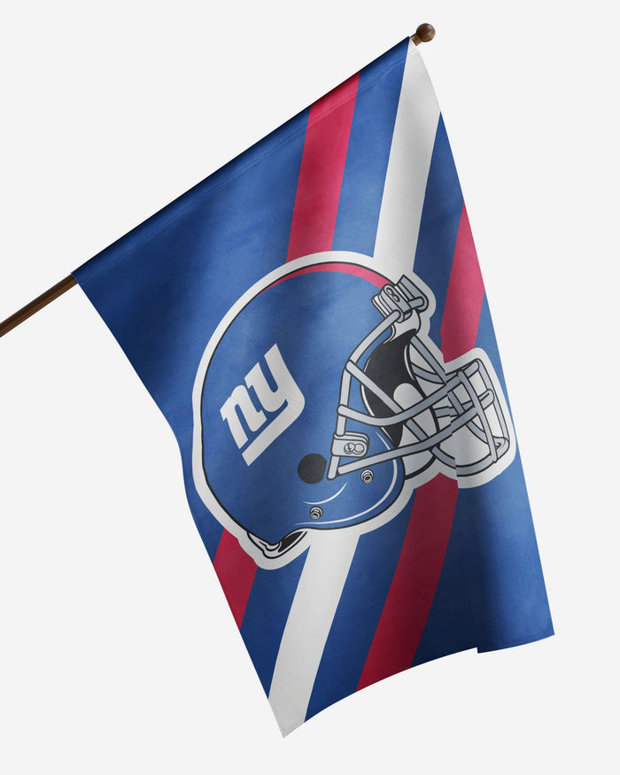 New York Giants Helmet Vertical Flag FOCO - FOCO.com