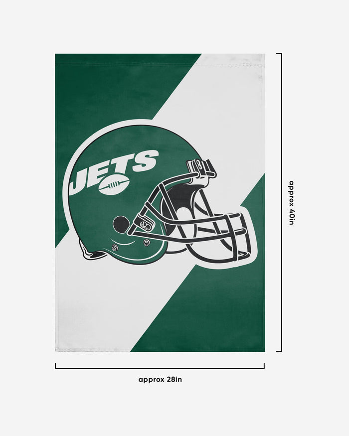foco New York Jets NFL Helmet Vertical Flag foco New York Jets NFL Helmet Vertical Flag