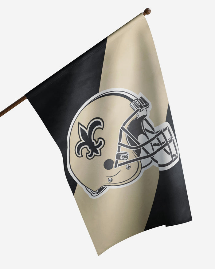 New Orleans Saints Helmet Vertical Flag FOCO - FOCO.com