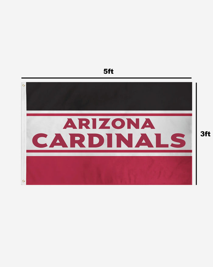 Arizona Cardinals Horizontal Flag FOCO - FOCO.com