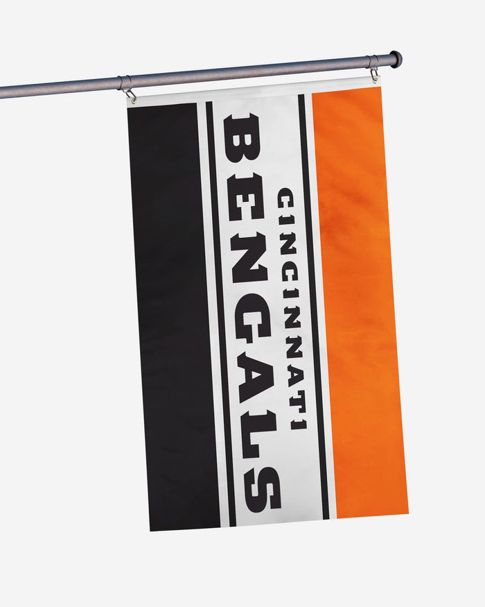 Cincinnati Bengals Horizontal Flag FOCO - FOCO.com