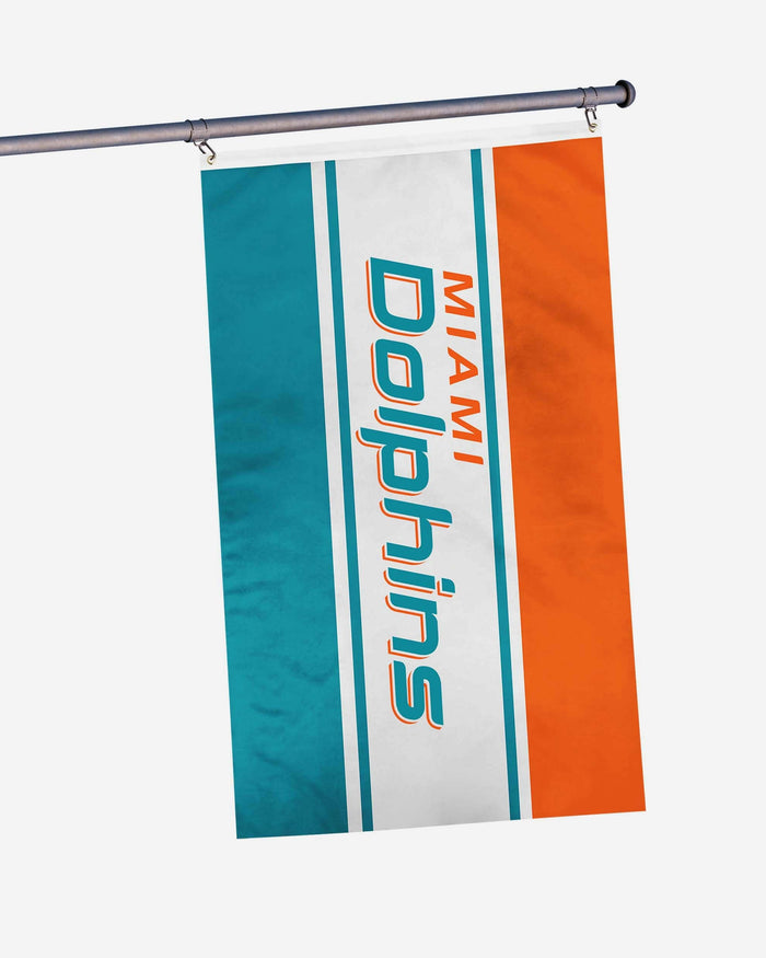 Miami Dolphins Horizontal Flag FOCO - FOCO.com