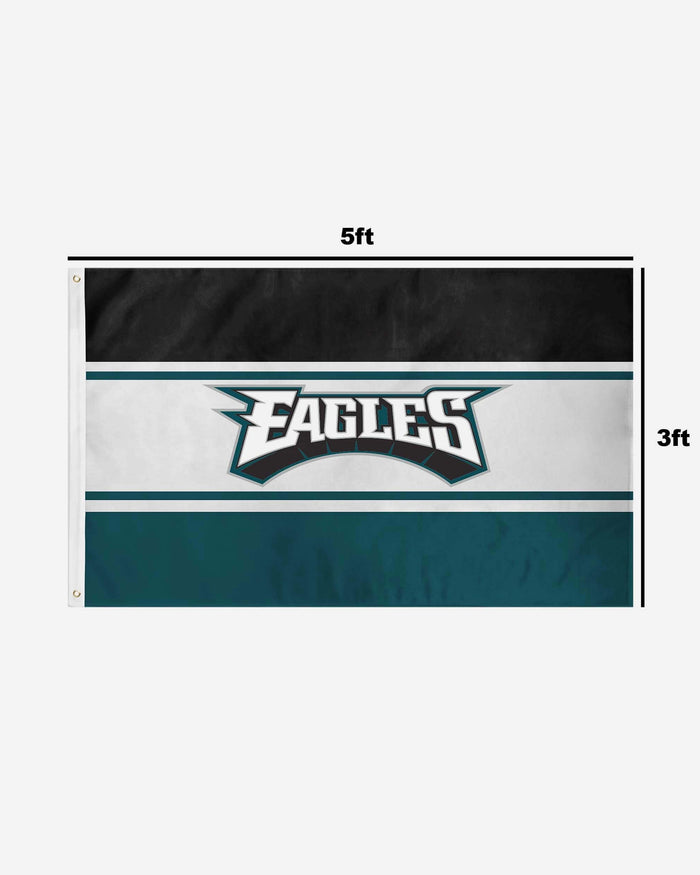 Philadelphia Eagles Horizontal Flag FOCO - FOCO.com