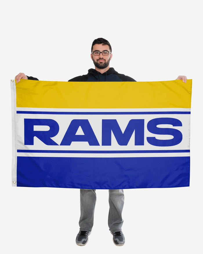 Los Angeles Rams Horizontal Flag FOCO - FOCO.com