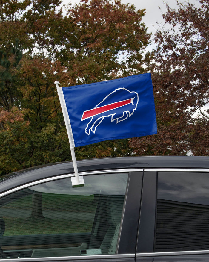 Buffalo Bills 2 Pack Solid Car Flag FOCO - FOCO.com
