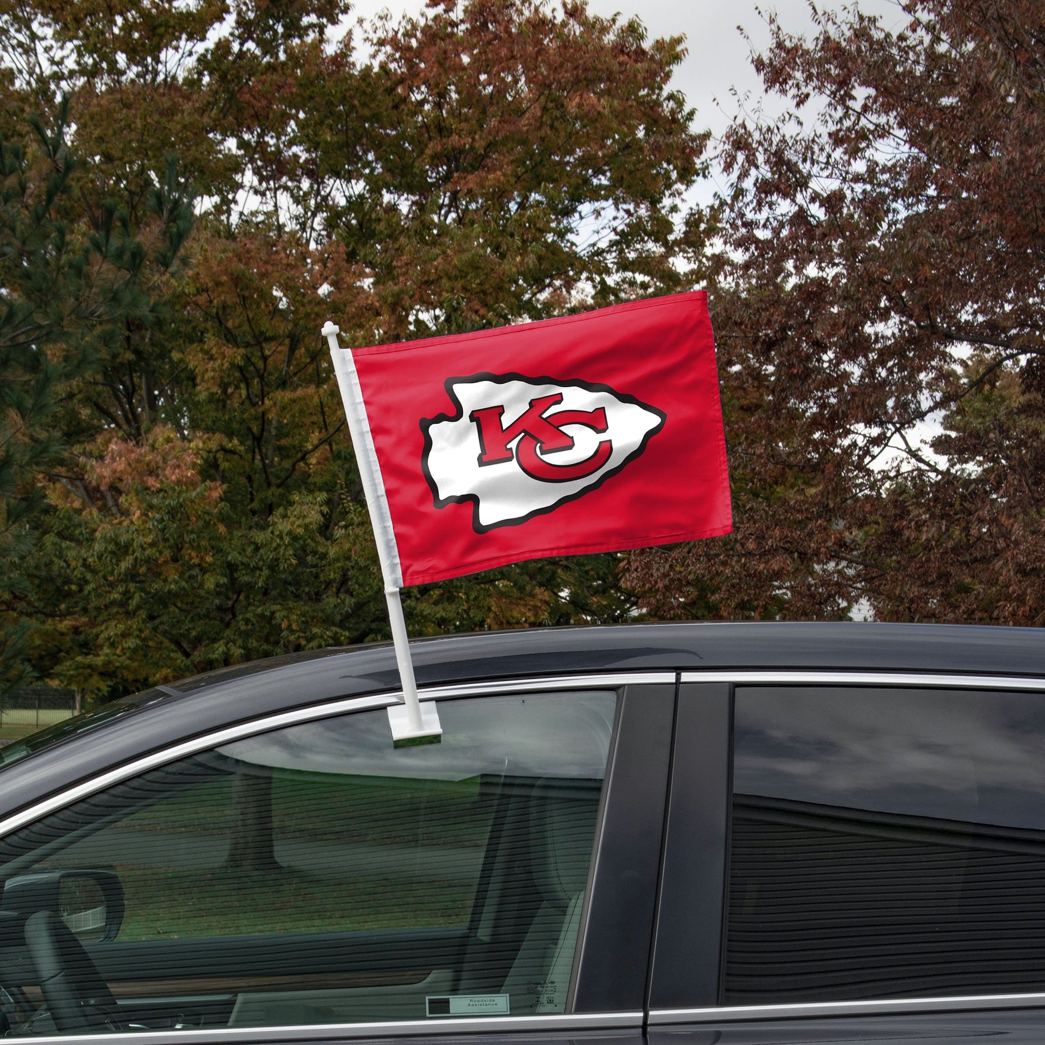 Fanmats Kansas City Royals Ambassador Car Flags – 2 Pack Mini Auto Flags 4x6 Inch For Hood Or Trunk