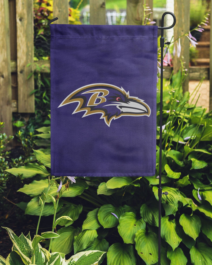 Baltimore Ravens Solid Garden Flag FOCO - FOCO.com