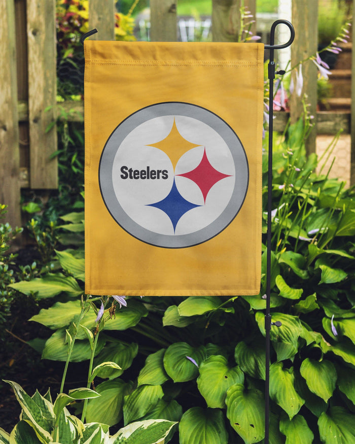 Pittsburgh Steelers Solid Garden Flag FOCO - FOCO.com